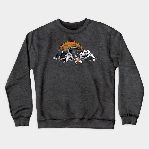 88 Million Years Ago... Crewneck Sweatshirt by obvian